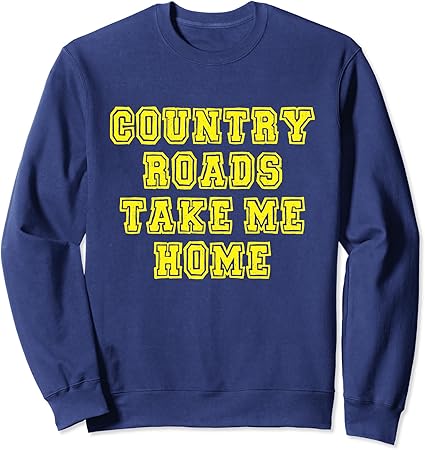 country road sweatshirt
